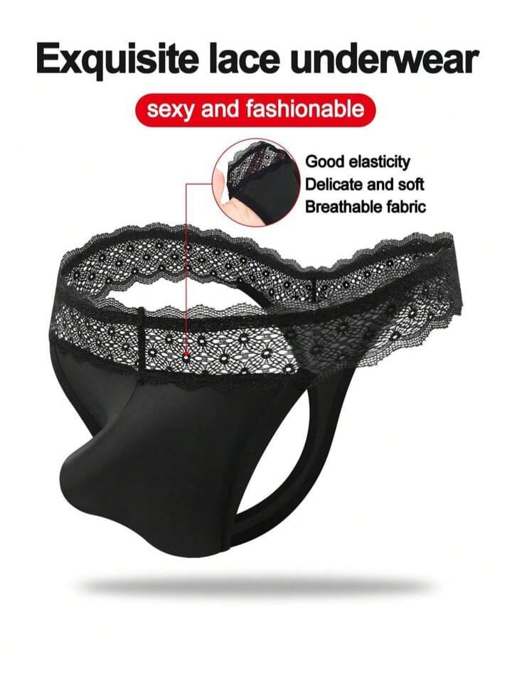 Midnight Lace Comfort Brief